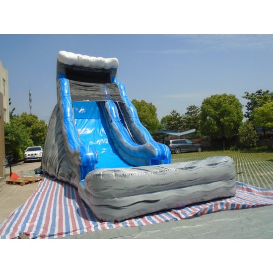 16 FT Rockin Dual Lane Water Slide